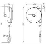 Retrakcijski balanser 2-14kg