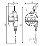 Zero Gravity balanser 4-25kg
