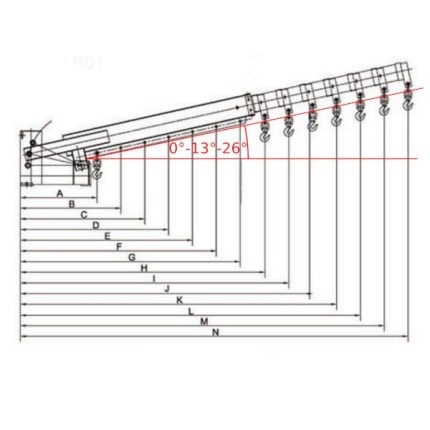 Teleskopski kranski nastavak – konzola 3726 – 654kg