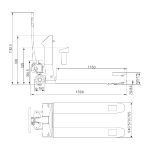 RUČNI PALETNI VILIČAR S VAGOM