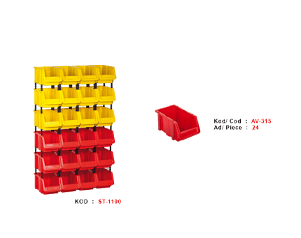 ST-1100 - PLASTIČNE STRENE KUTIJE